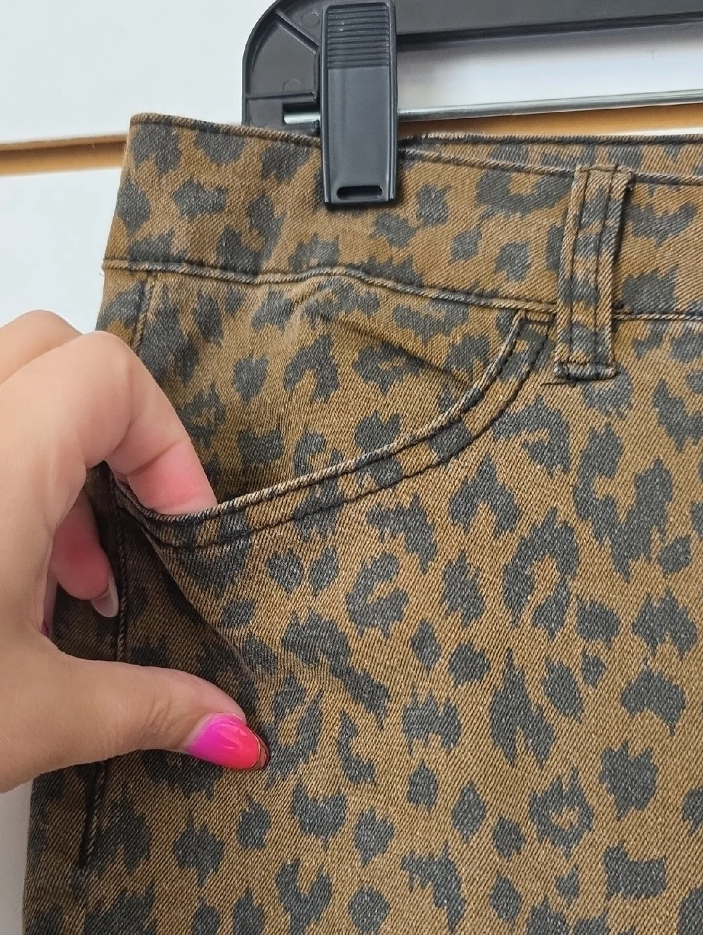 Leopard Print Skinny Jeans